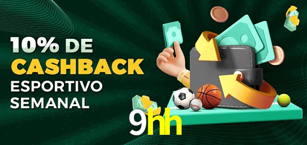 10% de bônus de cashback na 9hh