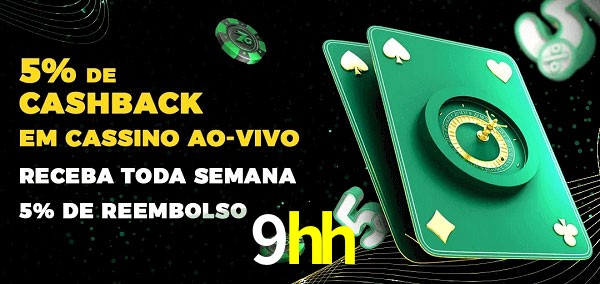 Promoções do cassino ao Vivo 9hh